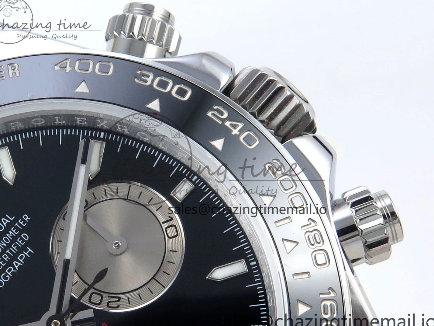 MiroTime 0411 Daytona 126519 QF 1:1 Best Edition Black Gray Dial on Oysterflex Strap QF4131 V Vibrant 340